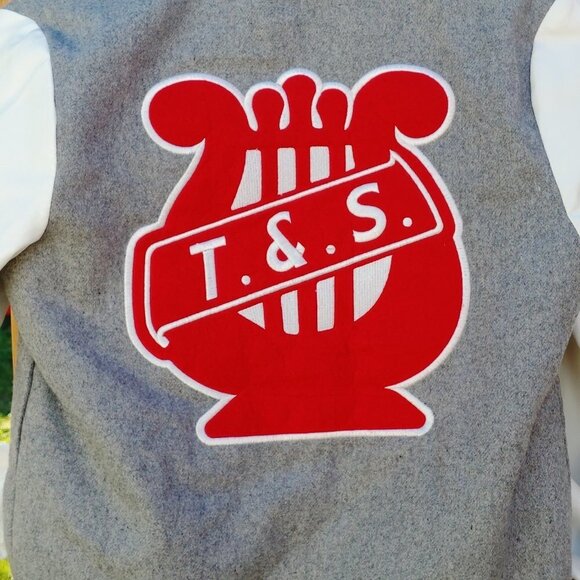 RARE Tegan and Sara Concert Tour Jacket Women's Medium BOMBER JACKET Wool Blend - Picture 8 of 11